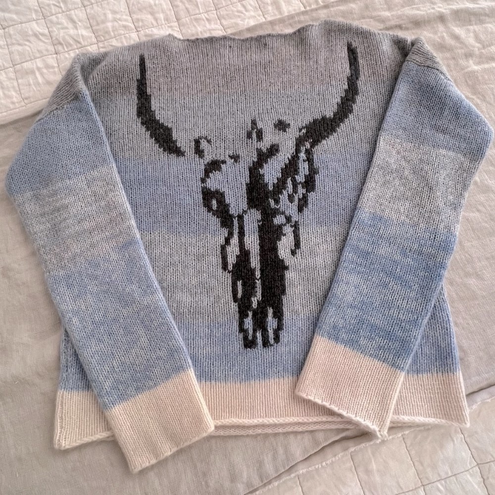 Skull Cashmere Nancy/Steer Sweater